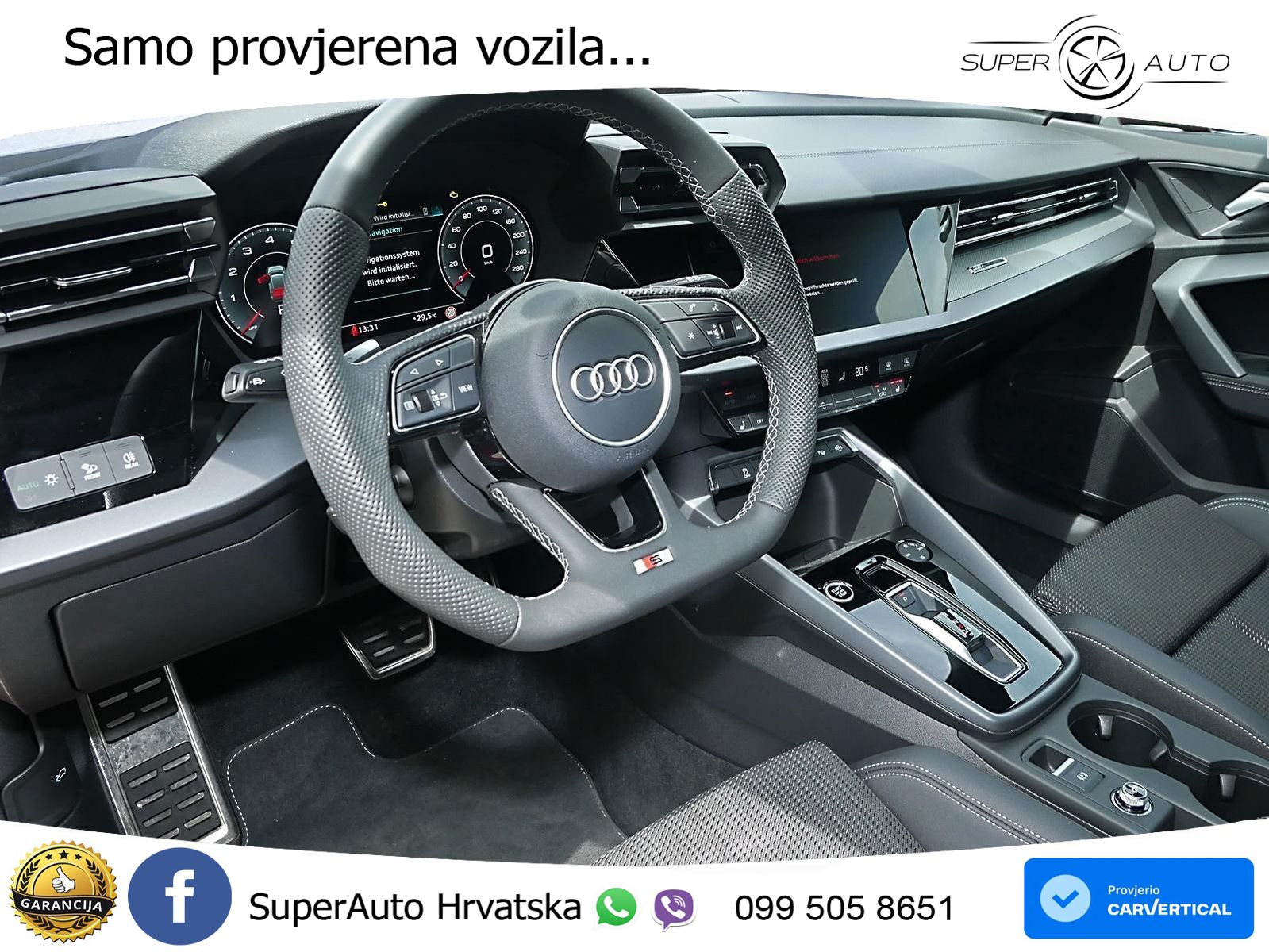 Audi A3 35 TFSI (150 KS) S tronic 2x S line LED+GR SJED+ACC