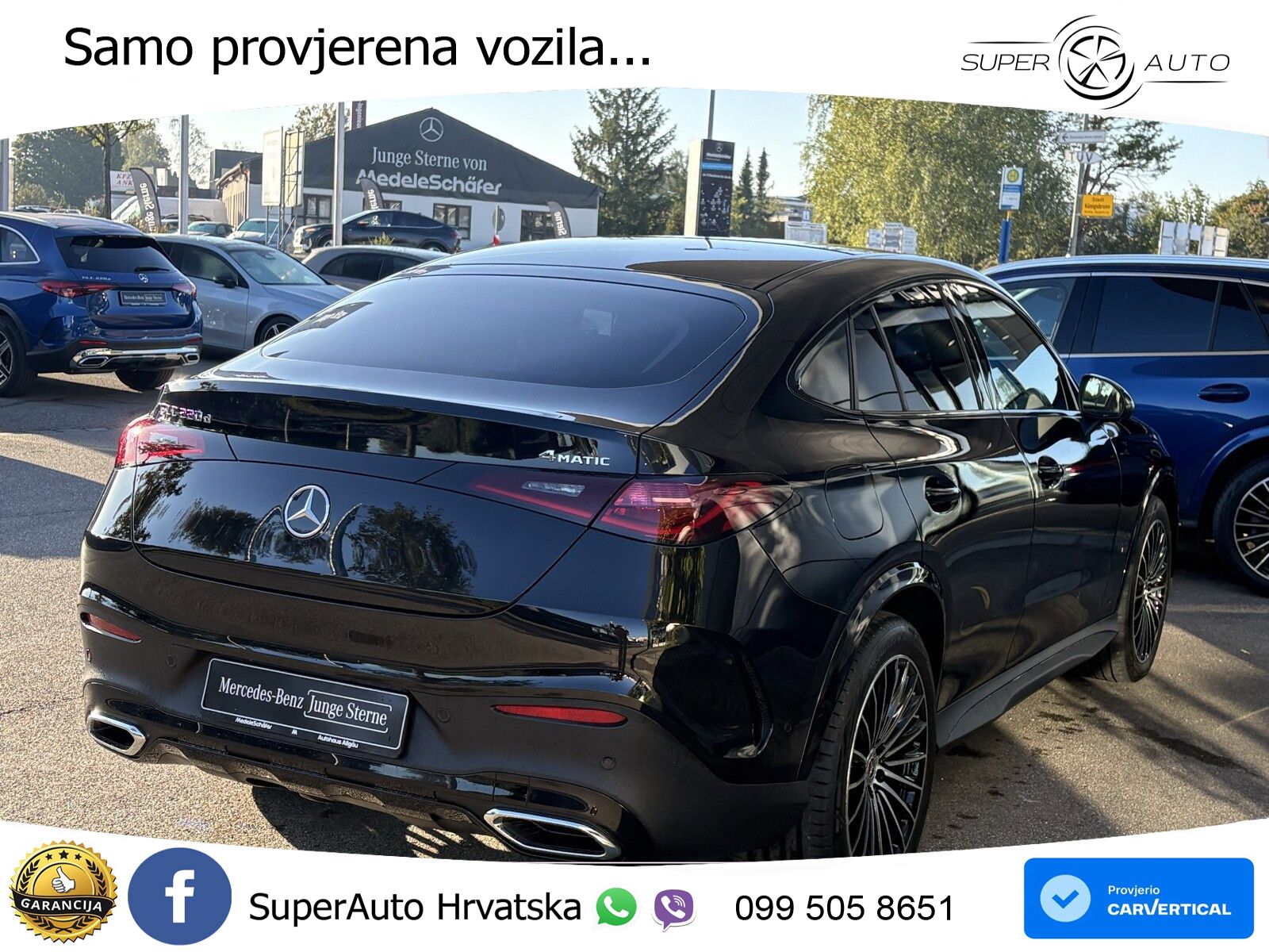 Mercedes GLC Coupe 220d (197 KS) 4MATIC 9G-TRONIC AMG ACC+GR SJED+360+PANO