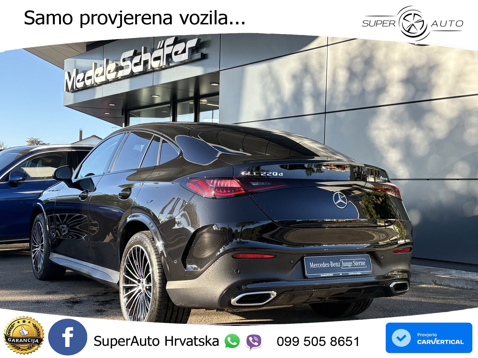 Mercedes GLC Coupe 220d (197 KS) 4MATIC 9G-TRONIC AMG ACC+GR SJED+360+PANO