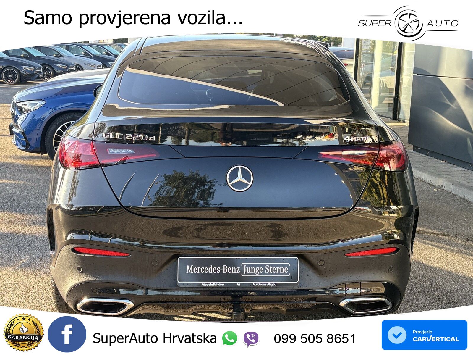 Mercedes GLC Coupe 220d (197 KS) 4MATIC 9G-TRONIC AMG ACC+GR SJED+360+PANO