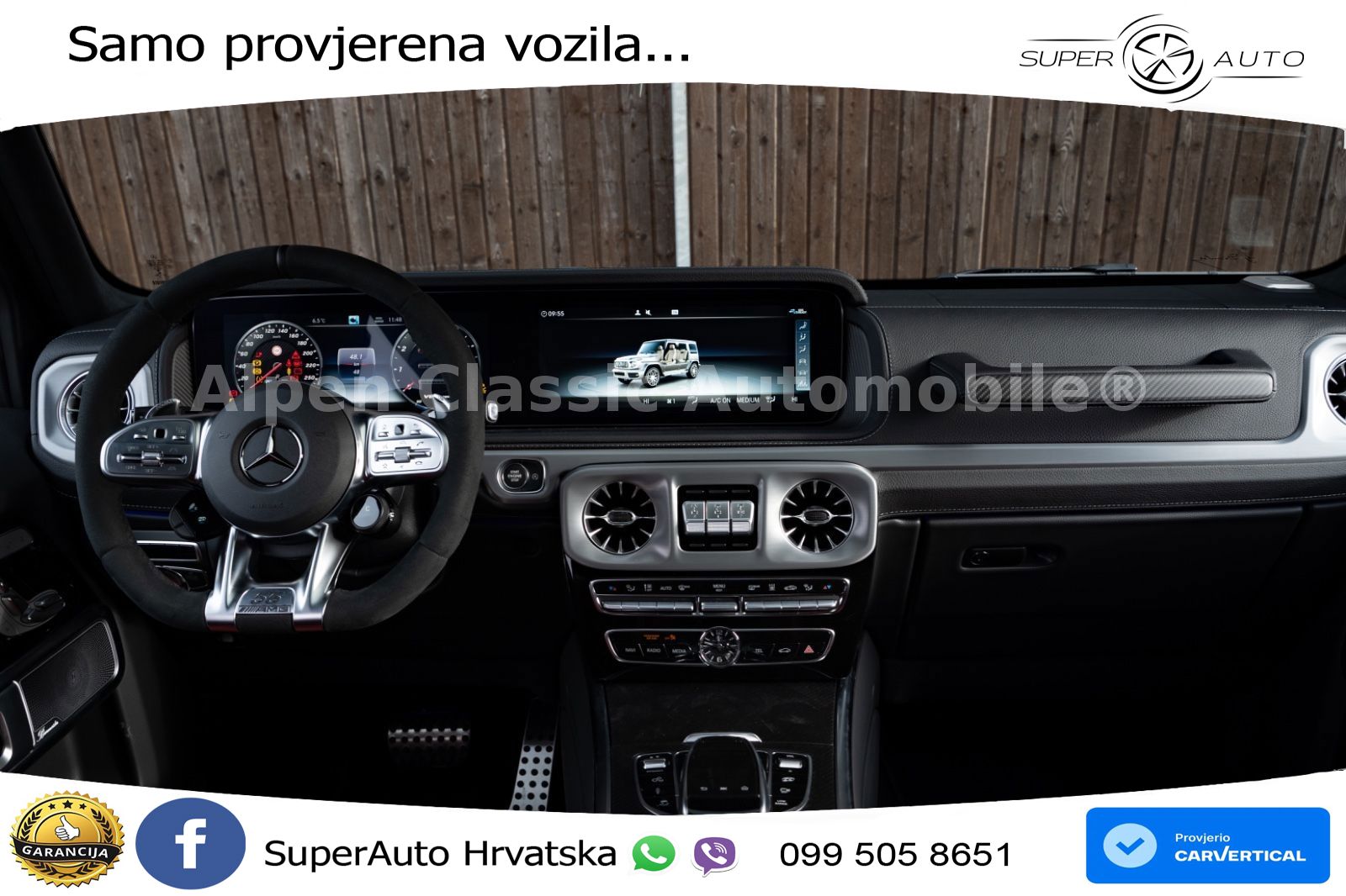 Mercedes AMG G 63 Long V8 (585 KS) 4MATIC 9G-TRONIC AMG SPEEDSHIFT PLUS