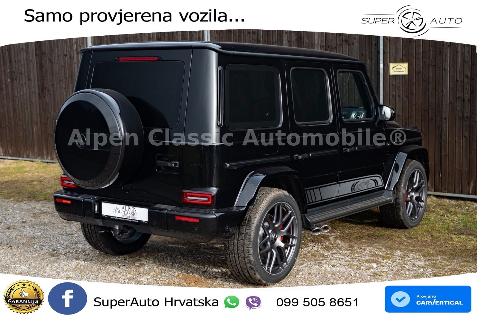 Mercedes AMG G 63 Long V8 (585 KS) 4MATIC 9G-TRONIC AMG SPEEDSHIFT PLUS