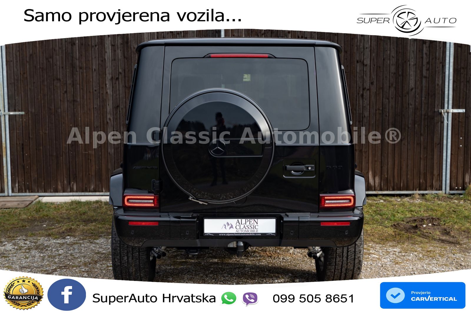Mercedes AMG G 63 Long V8 (585 KS) 4MATIC 9G-TRONIC AMG SPEEDSHIFT PLUS