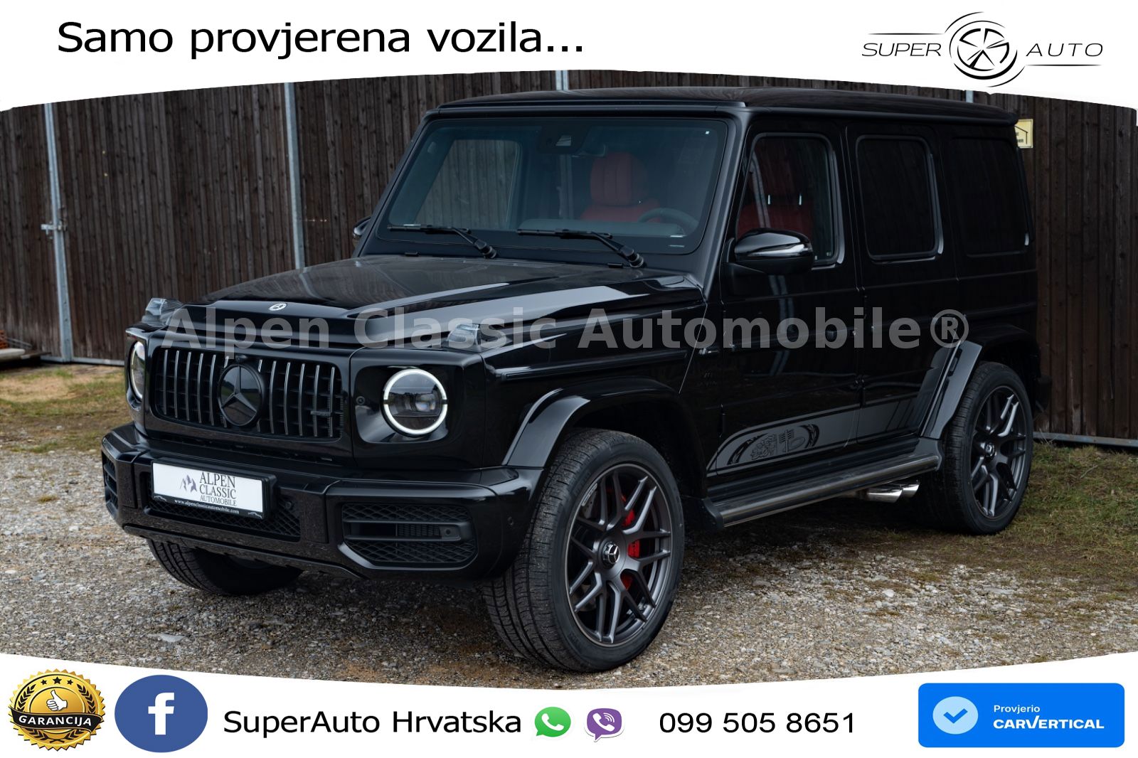 Mercedes AMG G 63 Long V8 (585 KS) 4MATIC 9G-TRONIC AMG SPEEDSHIFT PLUS