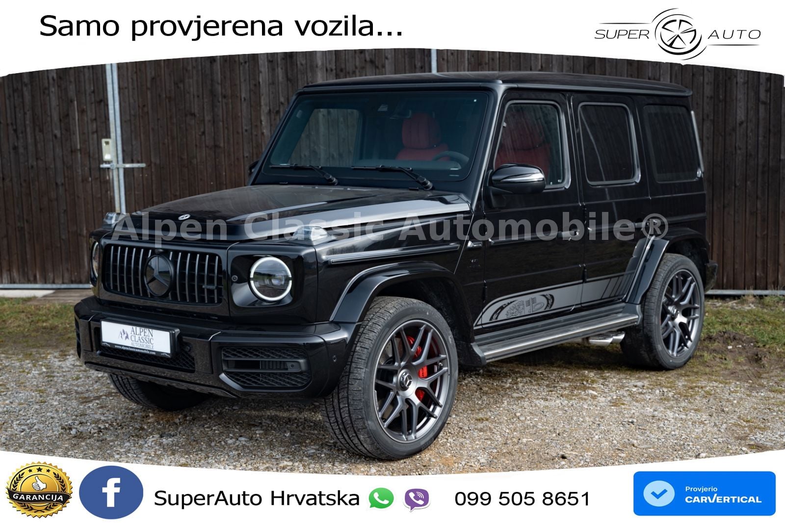 Mercedes AMG G 63 Long V8 (585 KS) 4MATIC 9G-TRONIC AMG SPEEDSHIFT PLUS