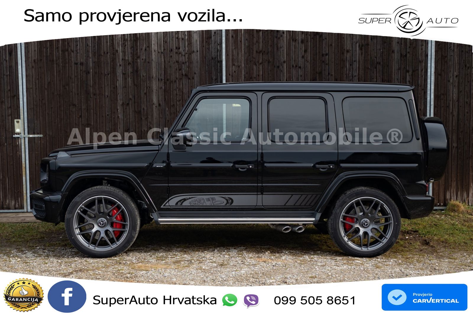 Mercedes AMG G 63 Long V8 (585 KS) 4MATIC 9G-TRONIC AMG SPEEDSHIFT PLUS