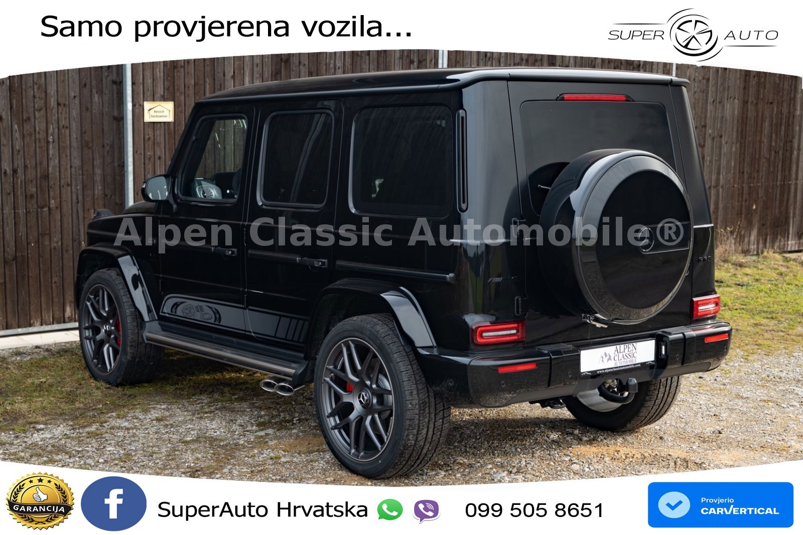 Mercedes AMG G 63 Long V8 (585 KS) 4MATIC 9G-TRONIC AMG SPEEDSHIFT PLUS