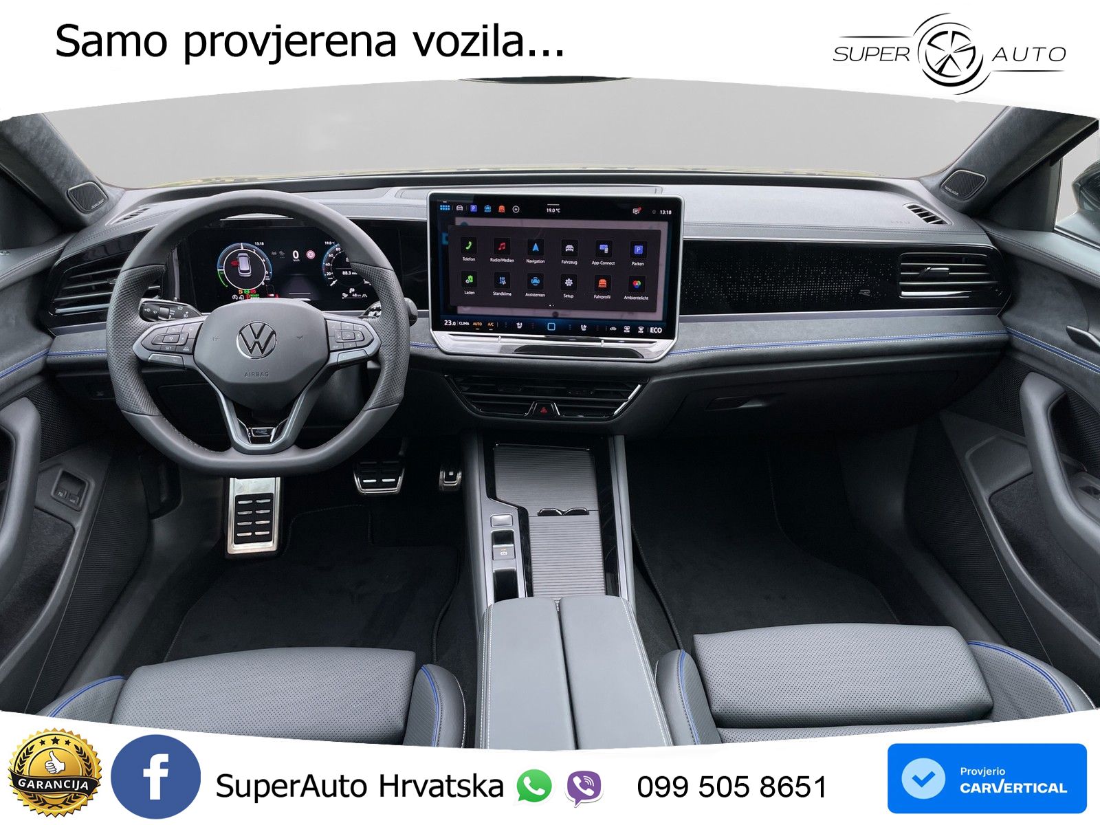 Volkswagen Passat Variant 1.5 TSI (272 KS) eHybrid DSG R-Line LED+GR SJED+ACC