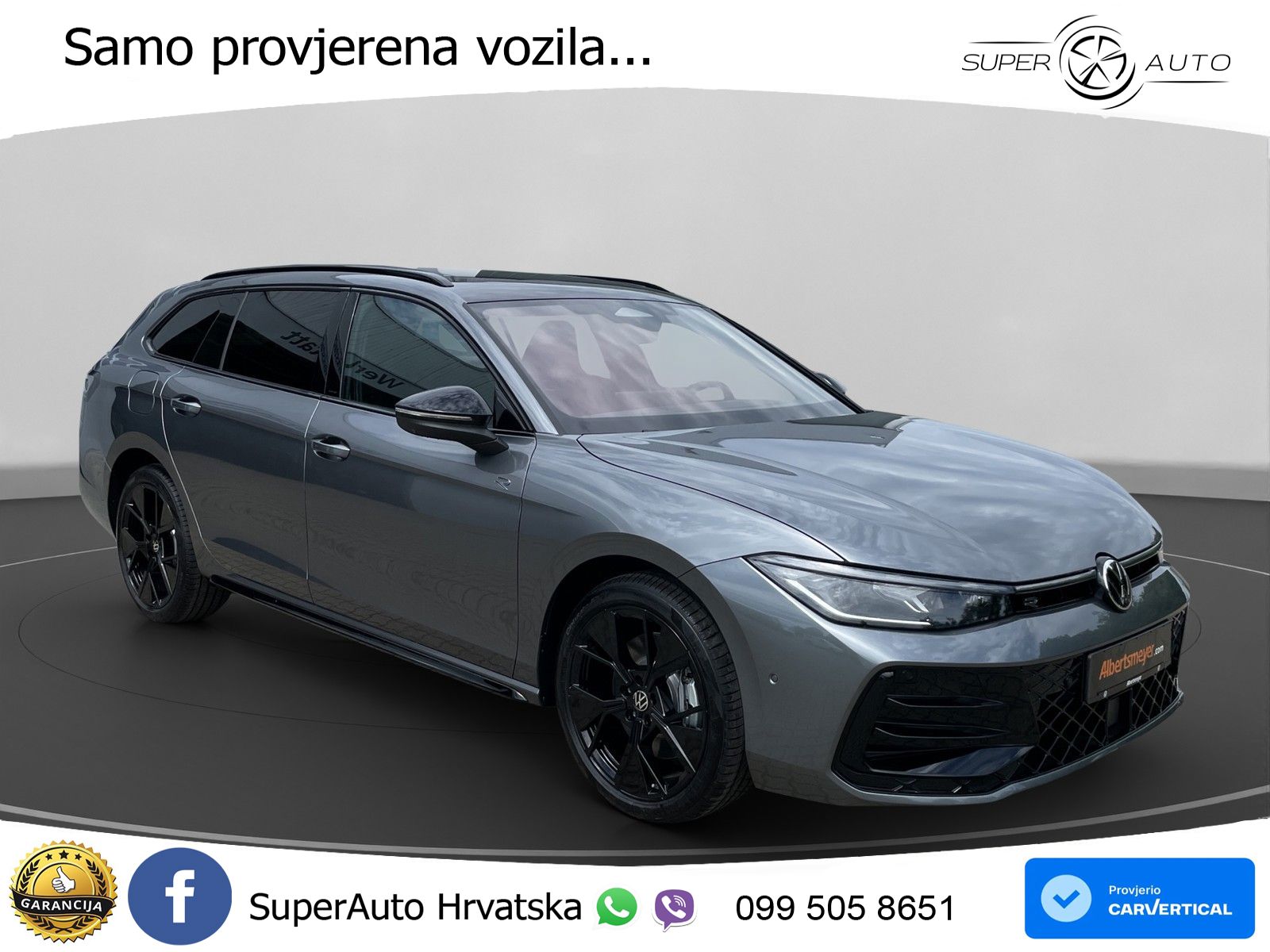 Volkswagen Passat Variant 1.5 TSI (272 KS) eHybrid DSG R-Line LED+GR SJED+ACC