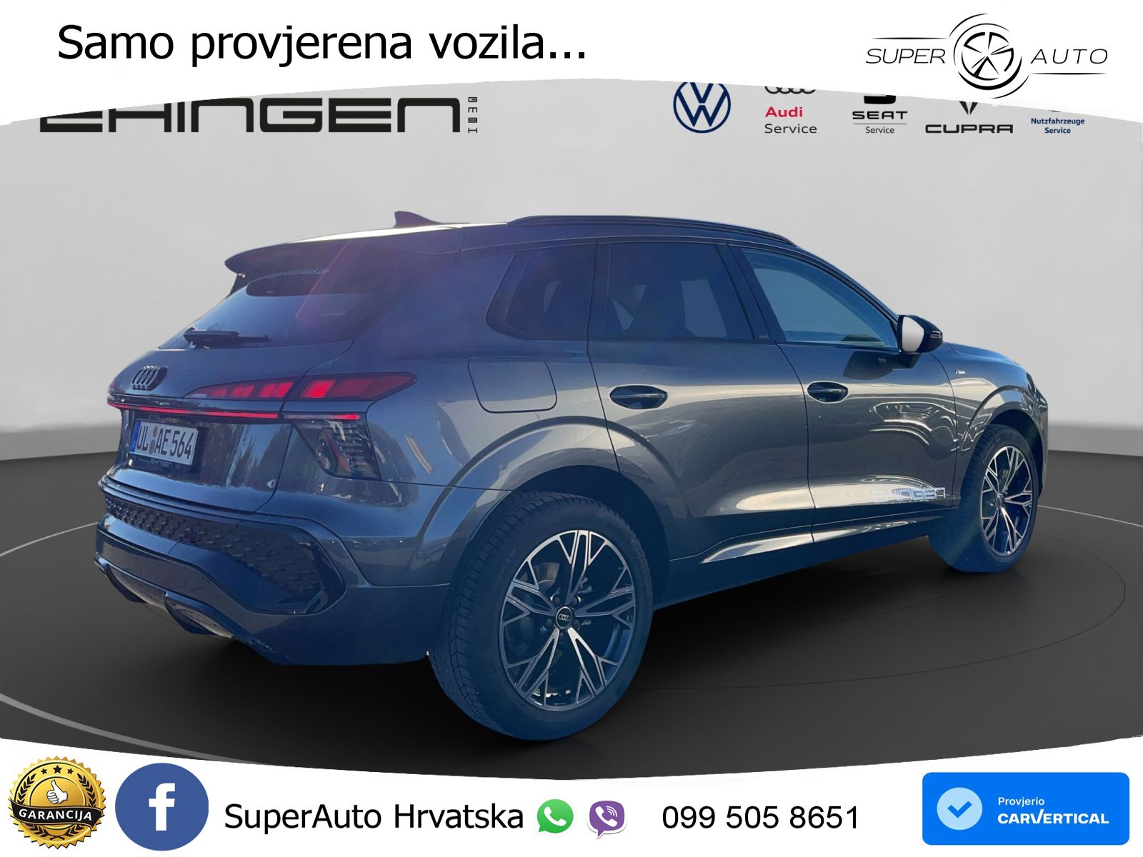 Audi Q3 1.5 TFSI (150 KS) S tronic S line LED+GR SJED+ACC
