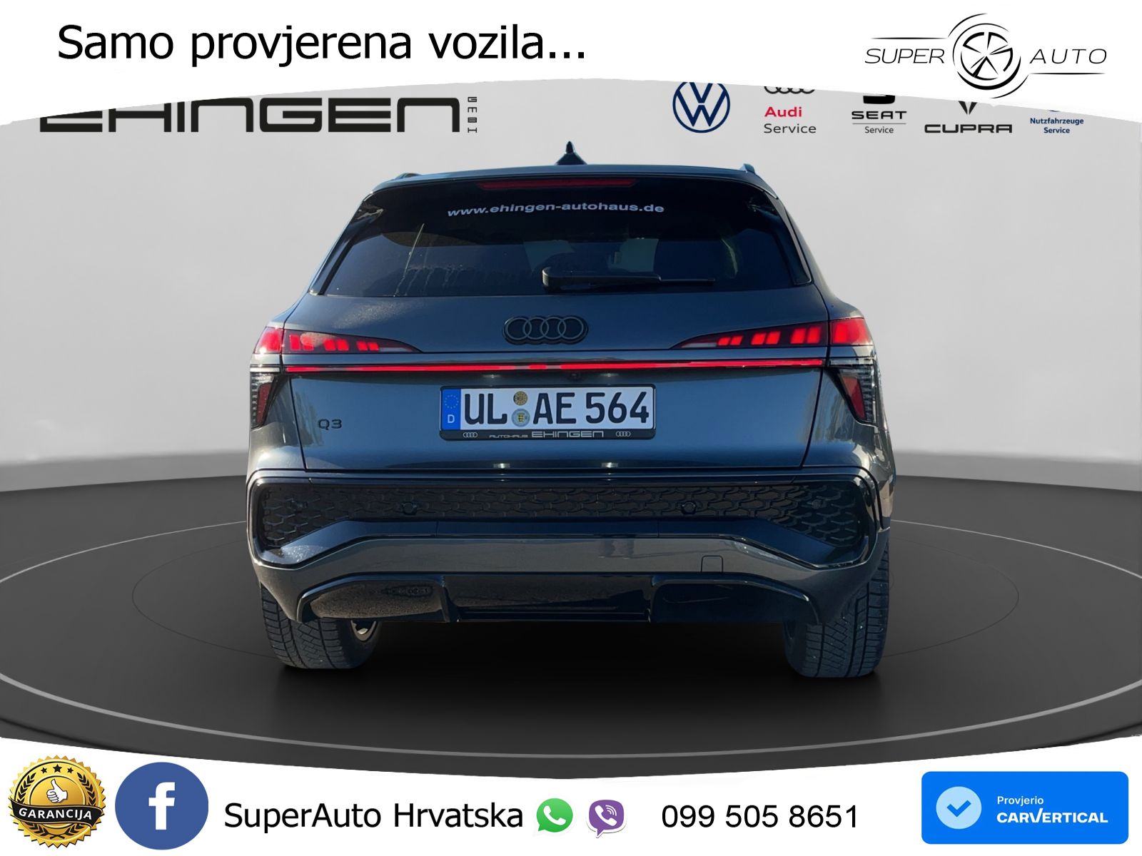 Audi Q3 1.5 TFSI (150 KS) S tronic S line LED+GR SJED+ACC