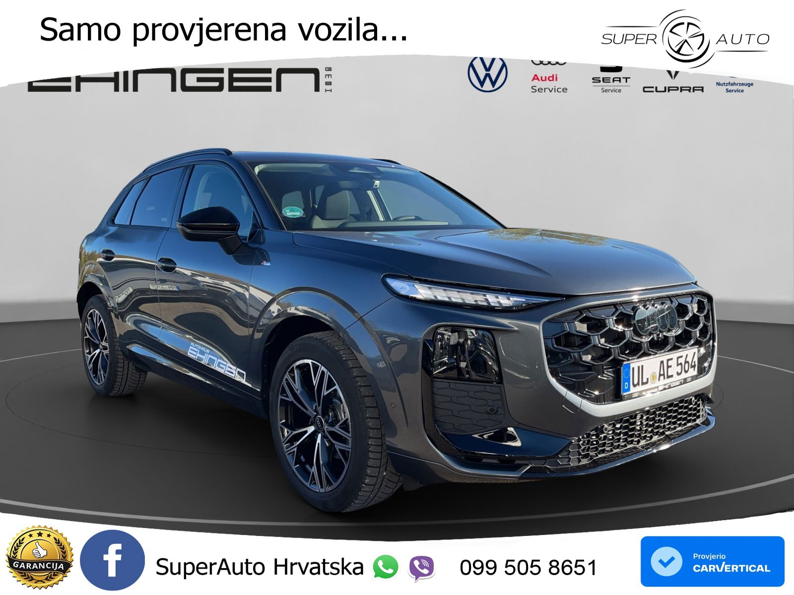 Audi Q3 1.5 TFSI (150 KS) S tronic S line LED+GR SJED+ACC