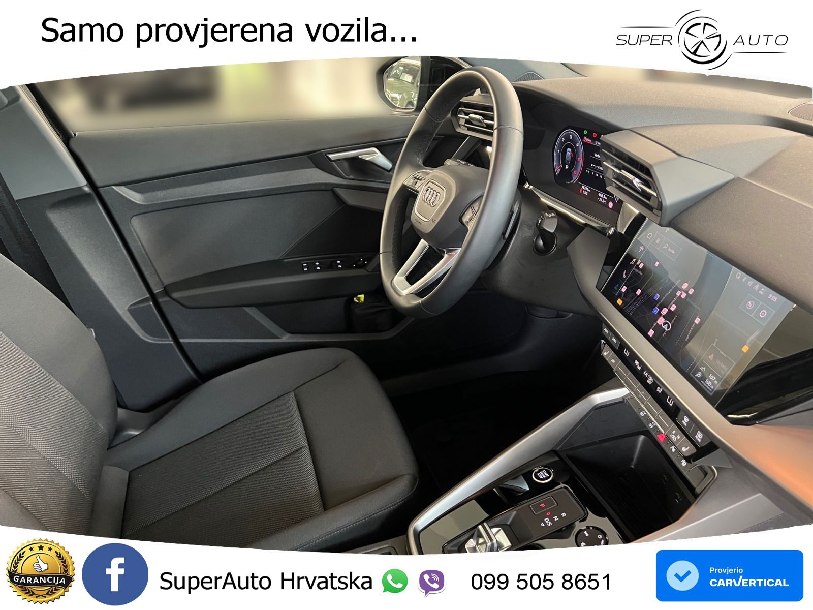 Audi A3 35 TDI (150 KS) S tronic LED+GR SJED+ACC