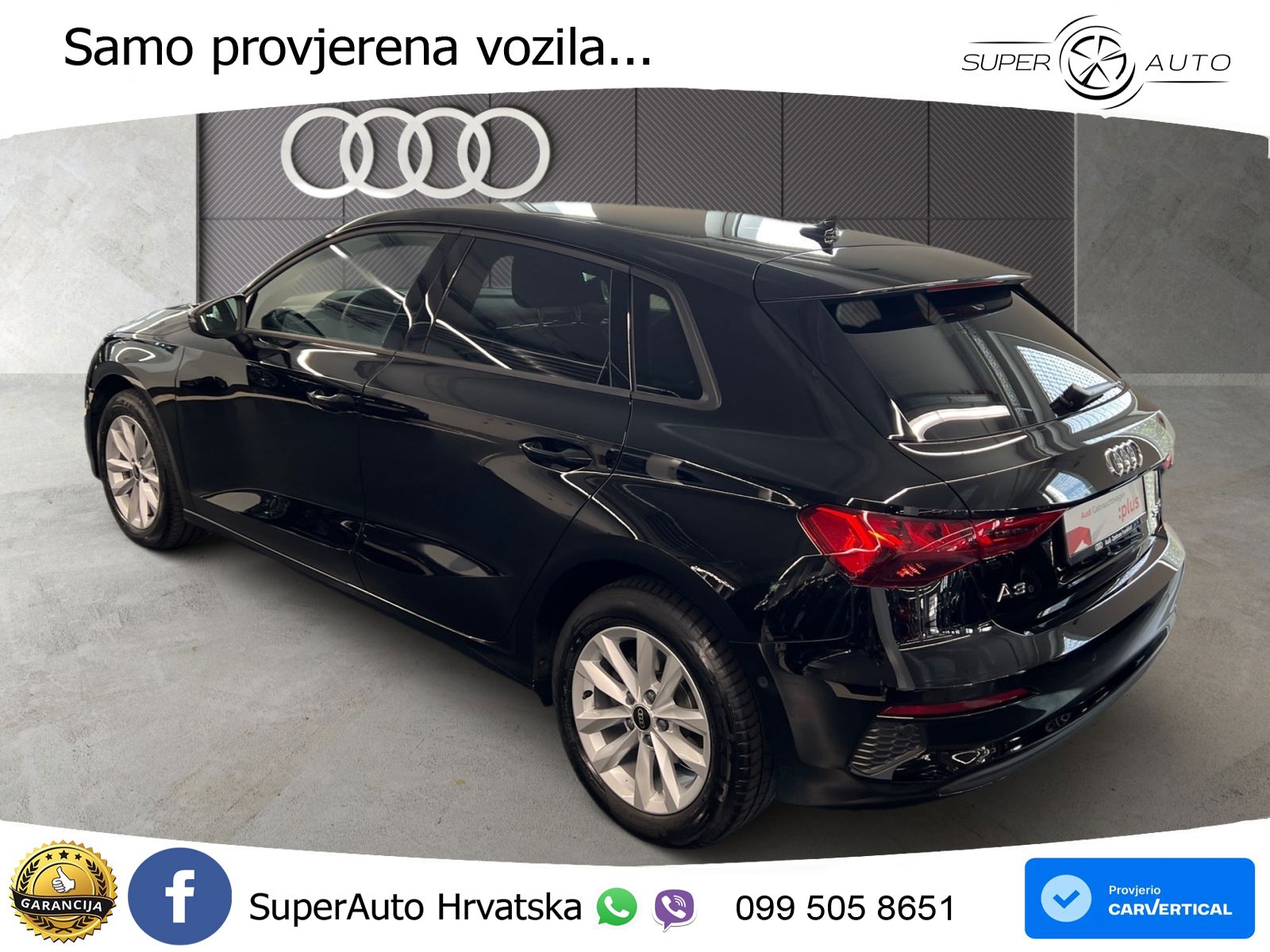 Audi A3 35 TDI (150 KS) S tronic LED+GR SJED+ACC