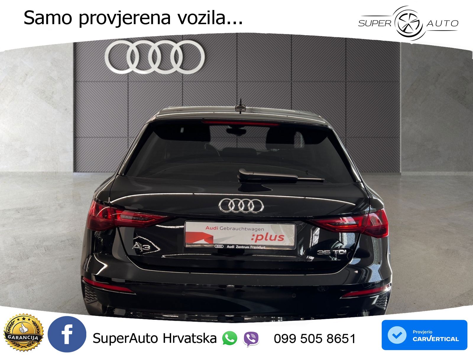 Audi A3 35 TDI (150 KS) S tronic LED+GR SJED+ACC