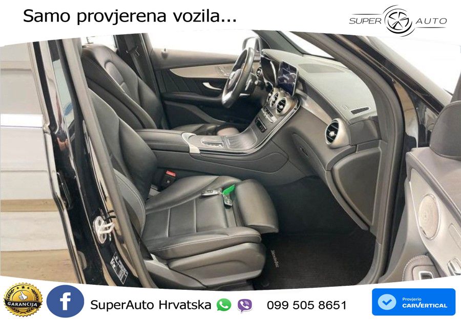 Mercedes GLC Coupe 220d (194 KS) 4MATIC G-TRONIC AMG ACC+GR SJED+360+PANO