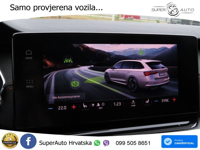 Škoda Octavia Combi RS 2.0 TDI (200 KS) 4x4 DSG LED+GR SJED+ACC