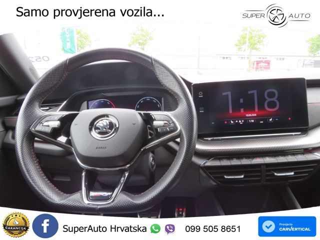 Škoda Octavia Combi RS 2.0 TDI (200 KS) 4x4 DSG LED+GR SJED+ACC