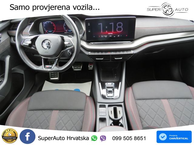 Škoda Octavia Combi RS 2.0 TDI (200 KS) 4x4 DSG LED+GR SJED+ACC