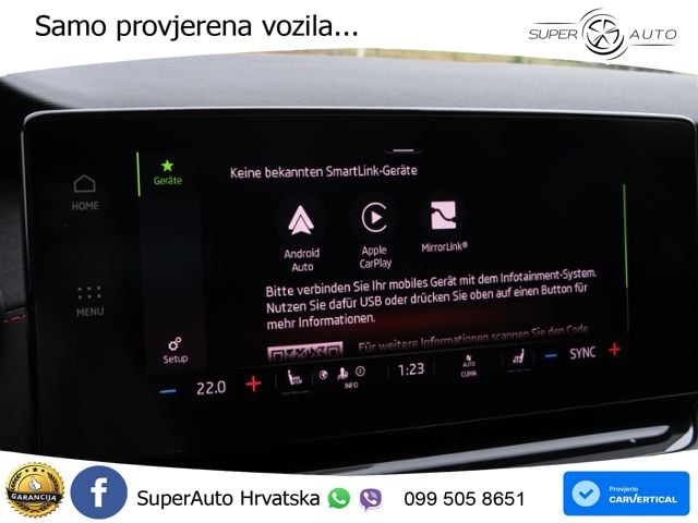 Škoda Octavia Combi RS 2.0 TDI (200 KS) 4x4 DSG LED+GR SJED+ACC
