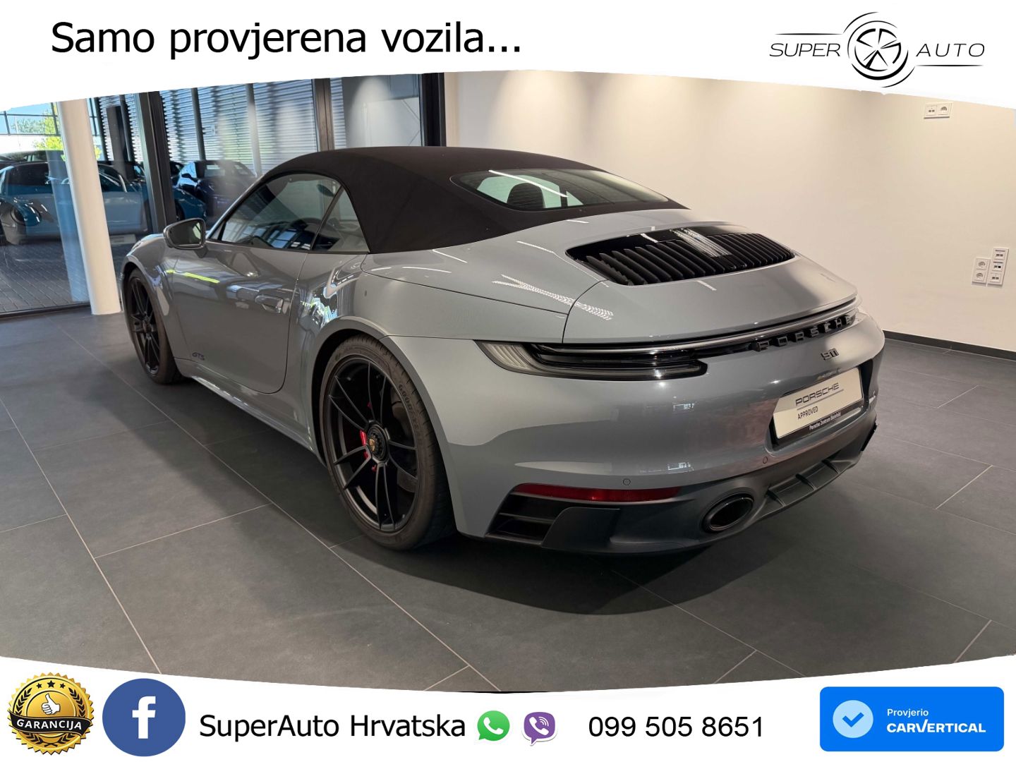 Porsche 911 Carrera GTS Cabriolet 3.0 (480 KS) PDK MATRIX+GR SJED+KAM