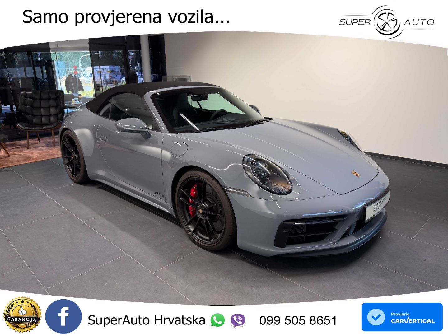 Porsche 911 Carrera GTS Cabriolet 3.0 (480 KS) PDK MATRIX+GR SJED+KAM