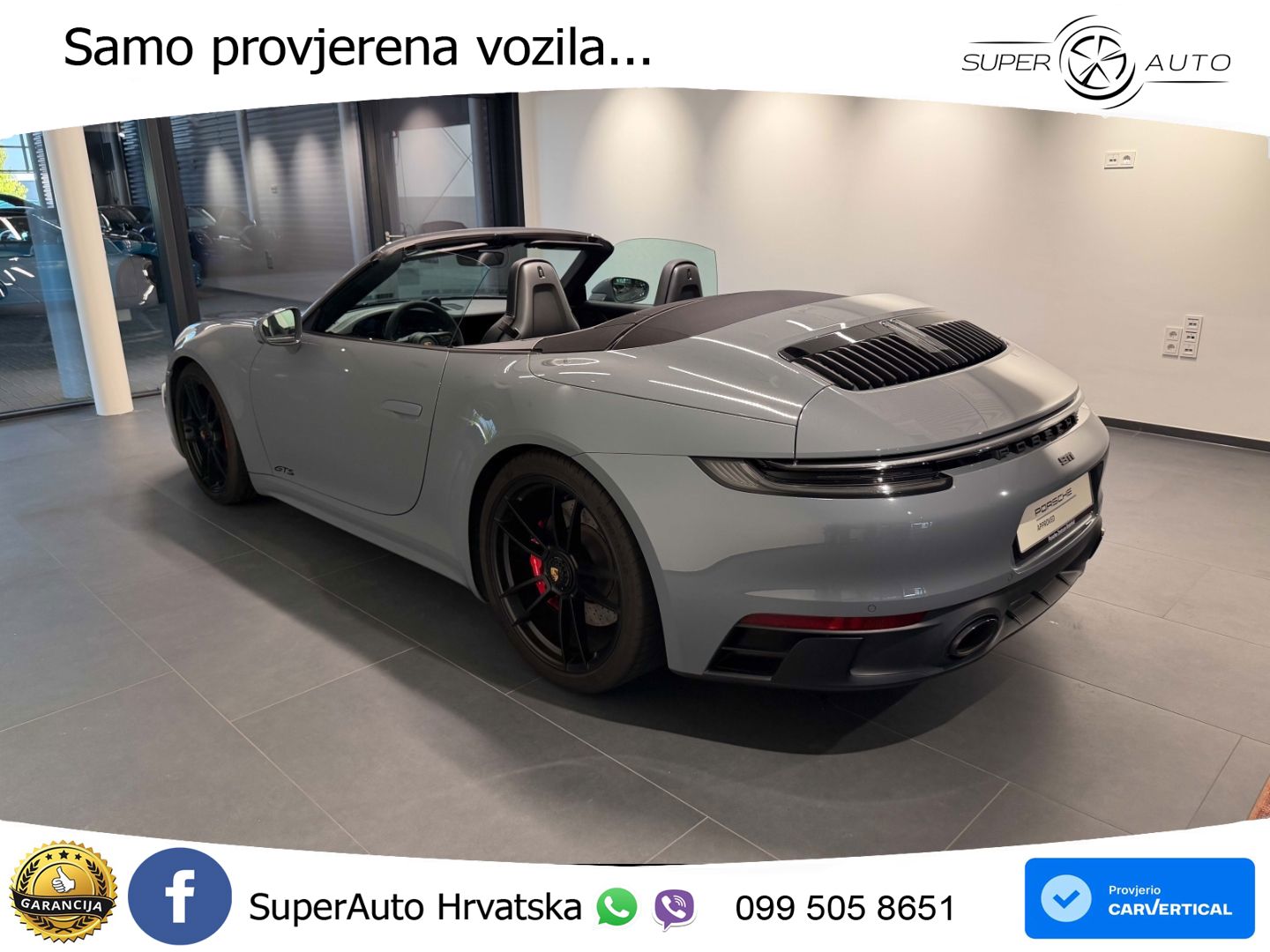 Porsche 911 Carrera GTS Cabriolet 3.0 (480 KS) PDK MATRIX+GR SJED+KAM
