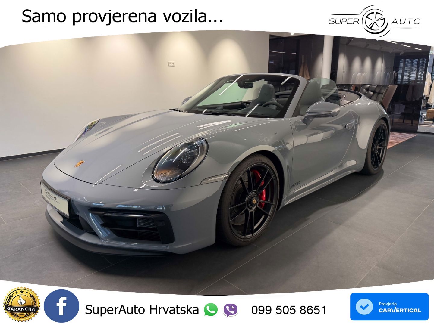 Porsche 911 Carrera GTS Cabriolet 3.0 (480 KS) PDK MATRIX+GR SJED+KAM