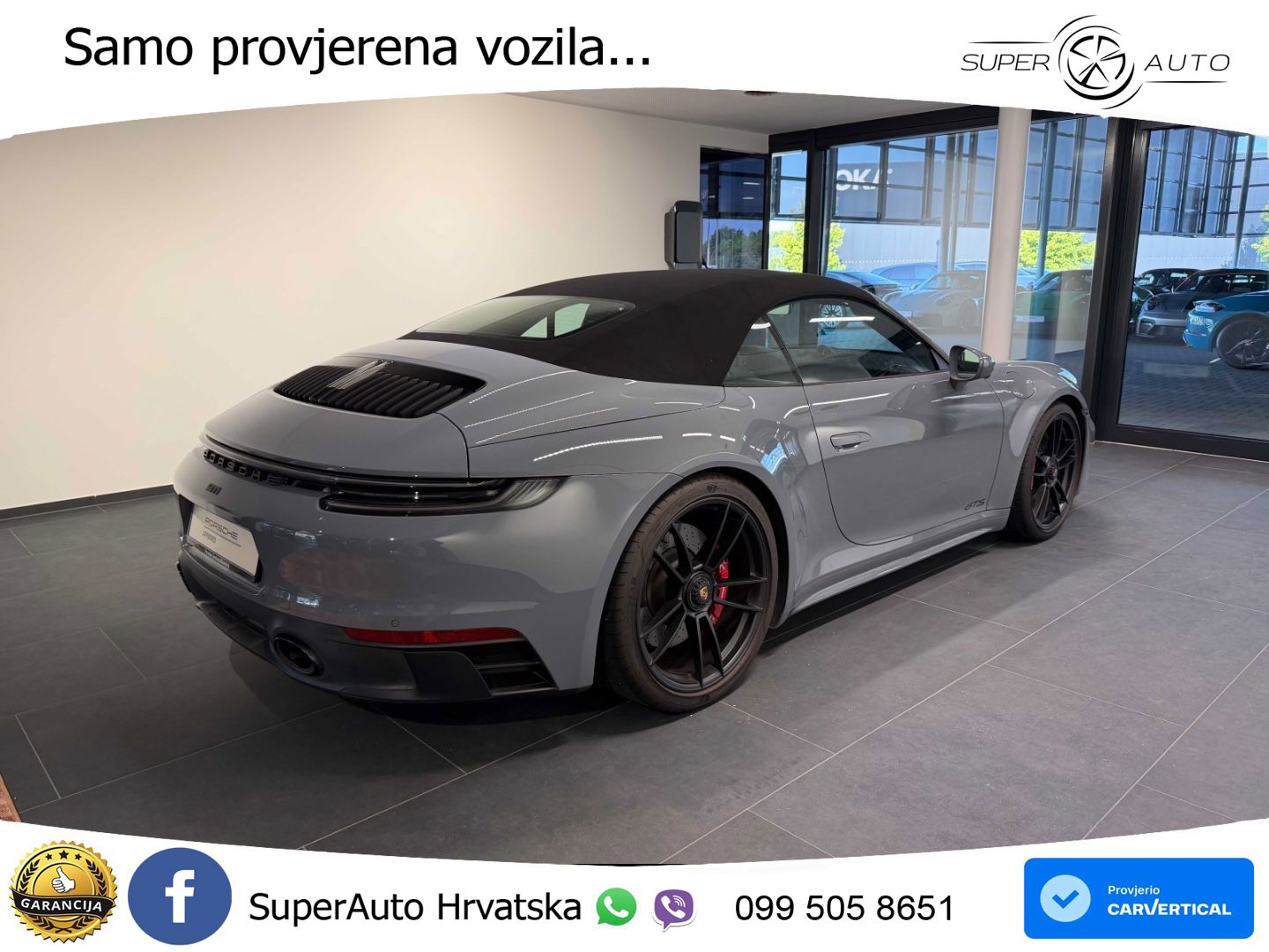 Porsche 911 Carrera GTS Cabriolet 3.0 (480 KS) PDK MATRIX+GR SJED+KAM