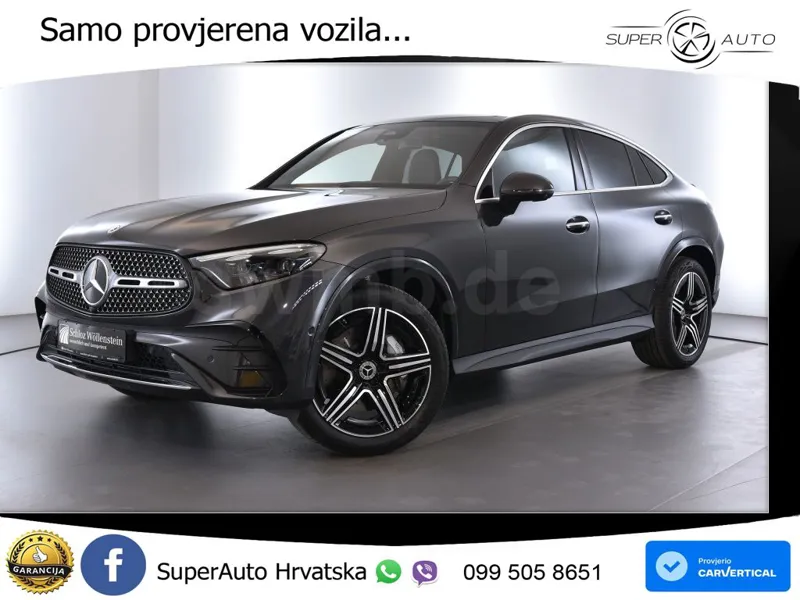 Mercedes GLC Coupe 220d (197 KS) 4MATIC 9G-TRONIC AMG ACC+GR SJED+360+PANO