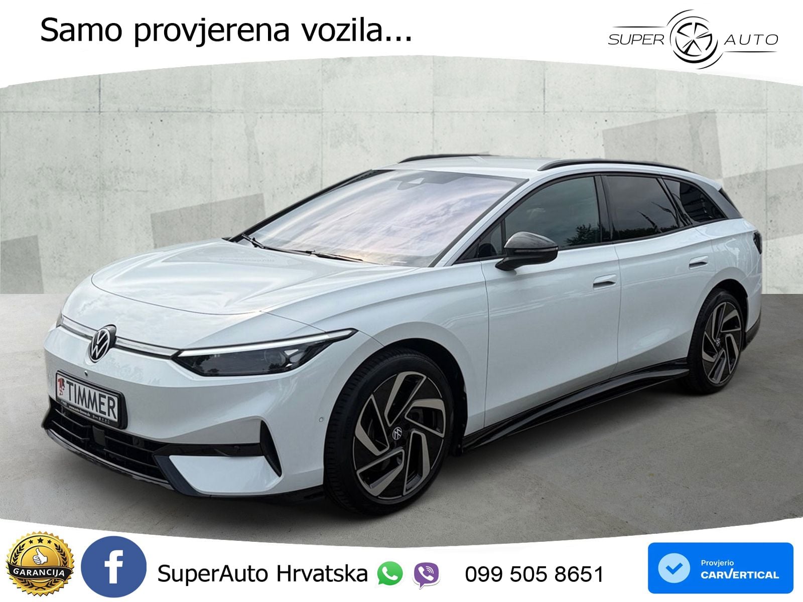 Volkswagen ID.7 Pro S 91 kWh (286 KS)