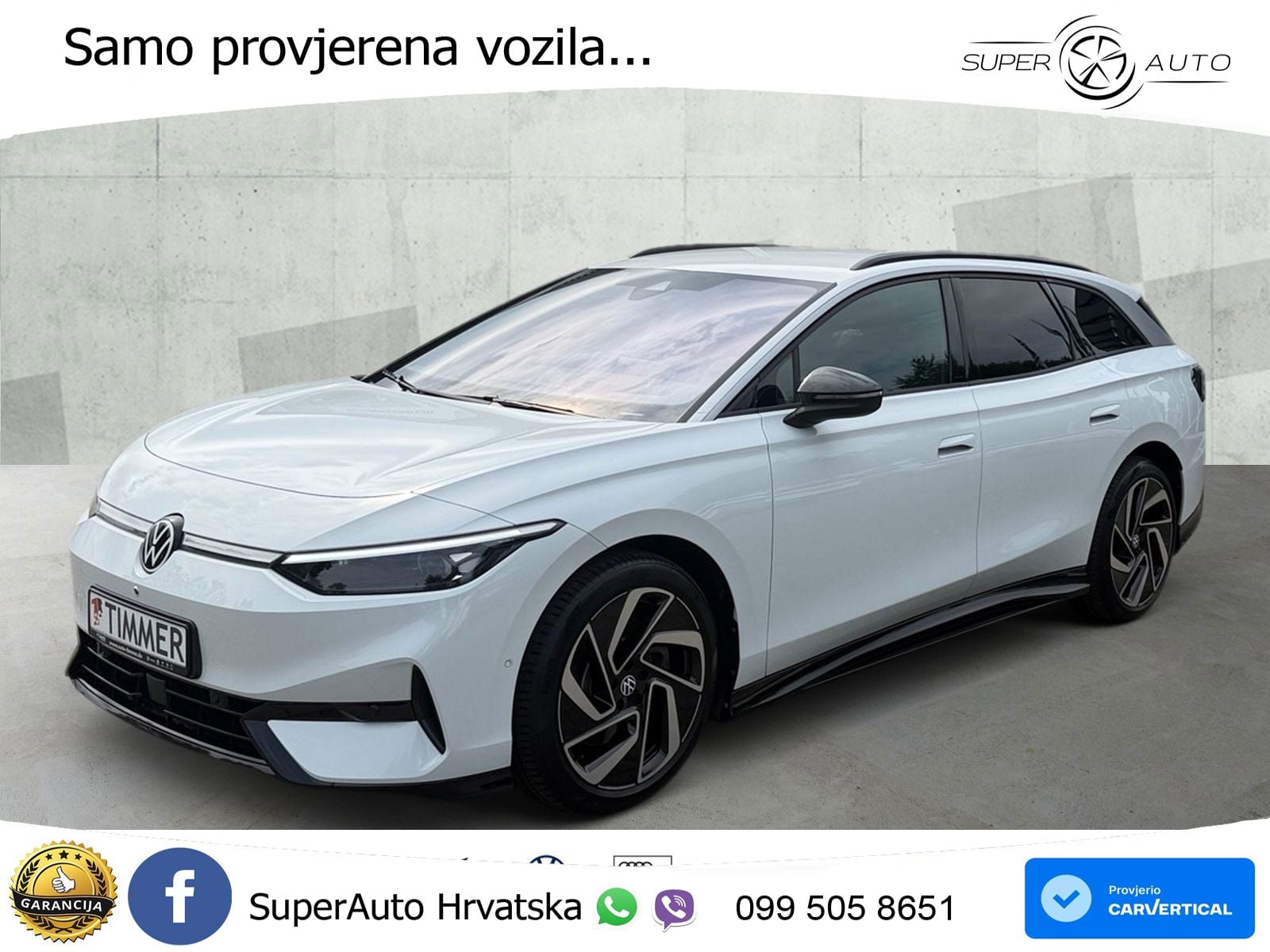 Volkswagen ID.7 Pro S 91 kWh (286 KS)