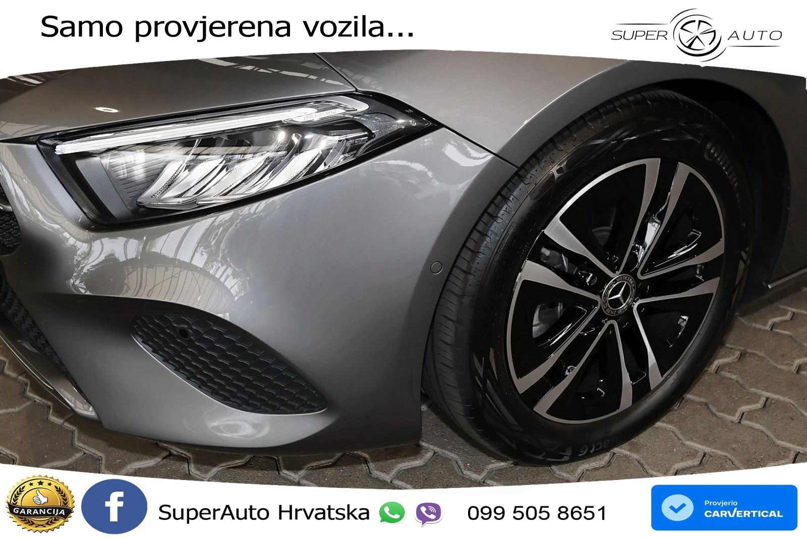 Mercedes-Benz A 180d 8G-DCT LED+GR SJED+ACC
