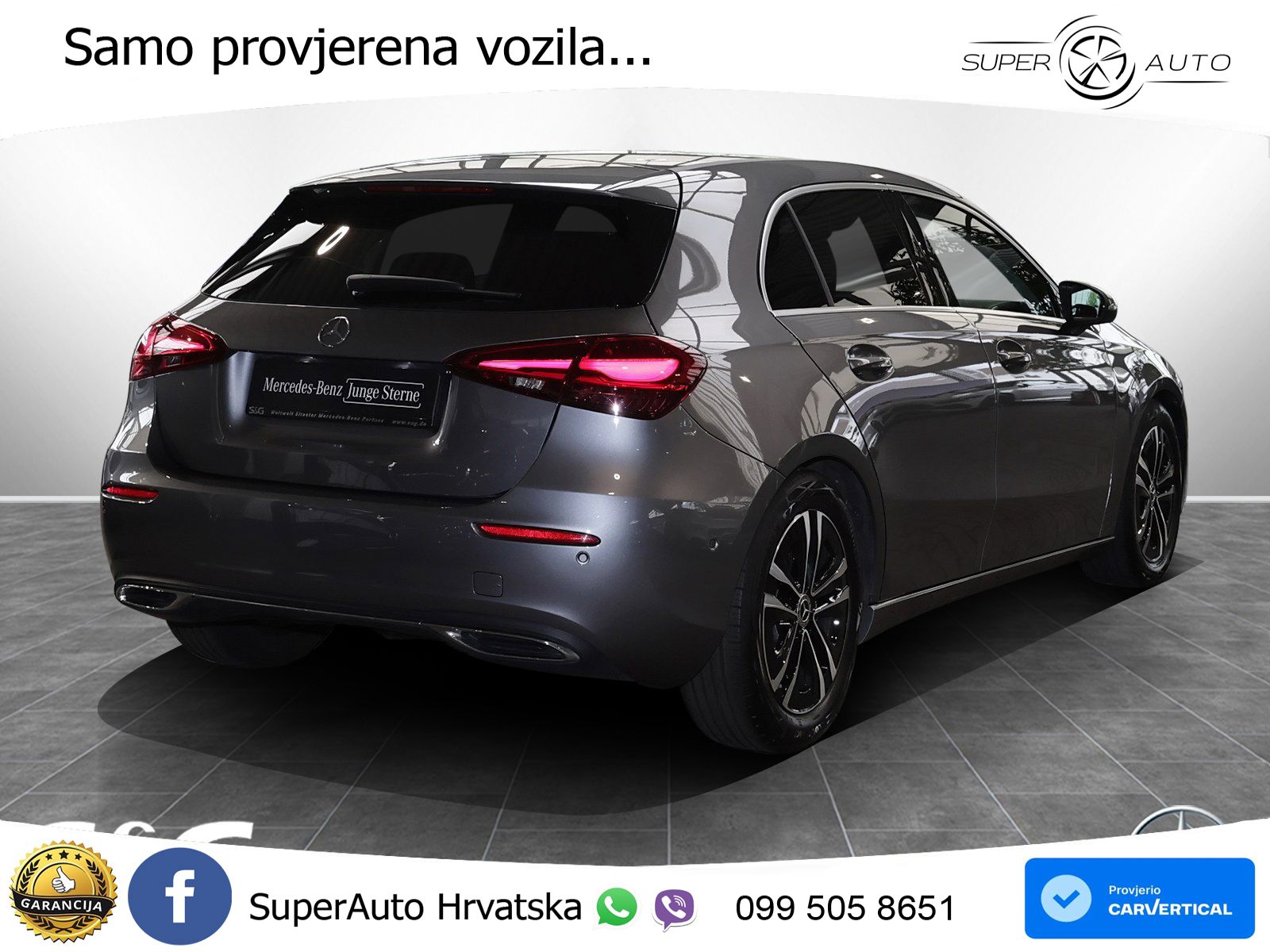 Mercedes-Benz A 180d 8G-DCT LED+GR SJED+ACC