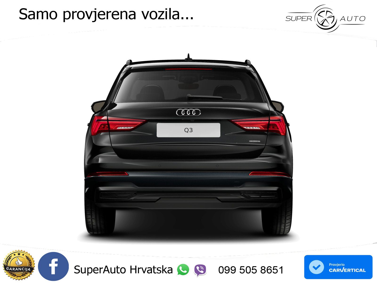 Audi Q3 40 TDI (193 KS) quattro S tronic LED+GR SJED+ACC