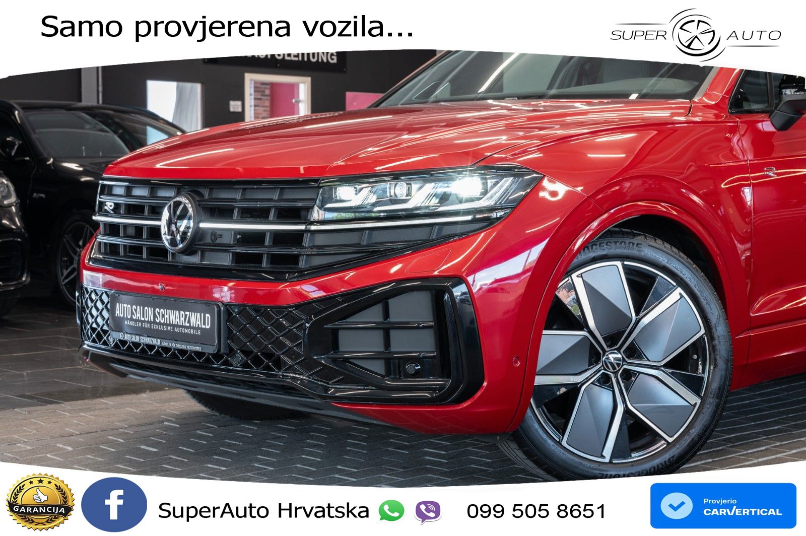 Volkswagen Touareg 3.0 V6 TDI (286 KS) 4MOTION Tiptronic R-Line ZRAČNI+ACC+GR SJED+KAM+PANO