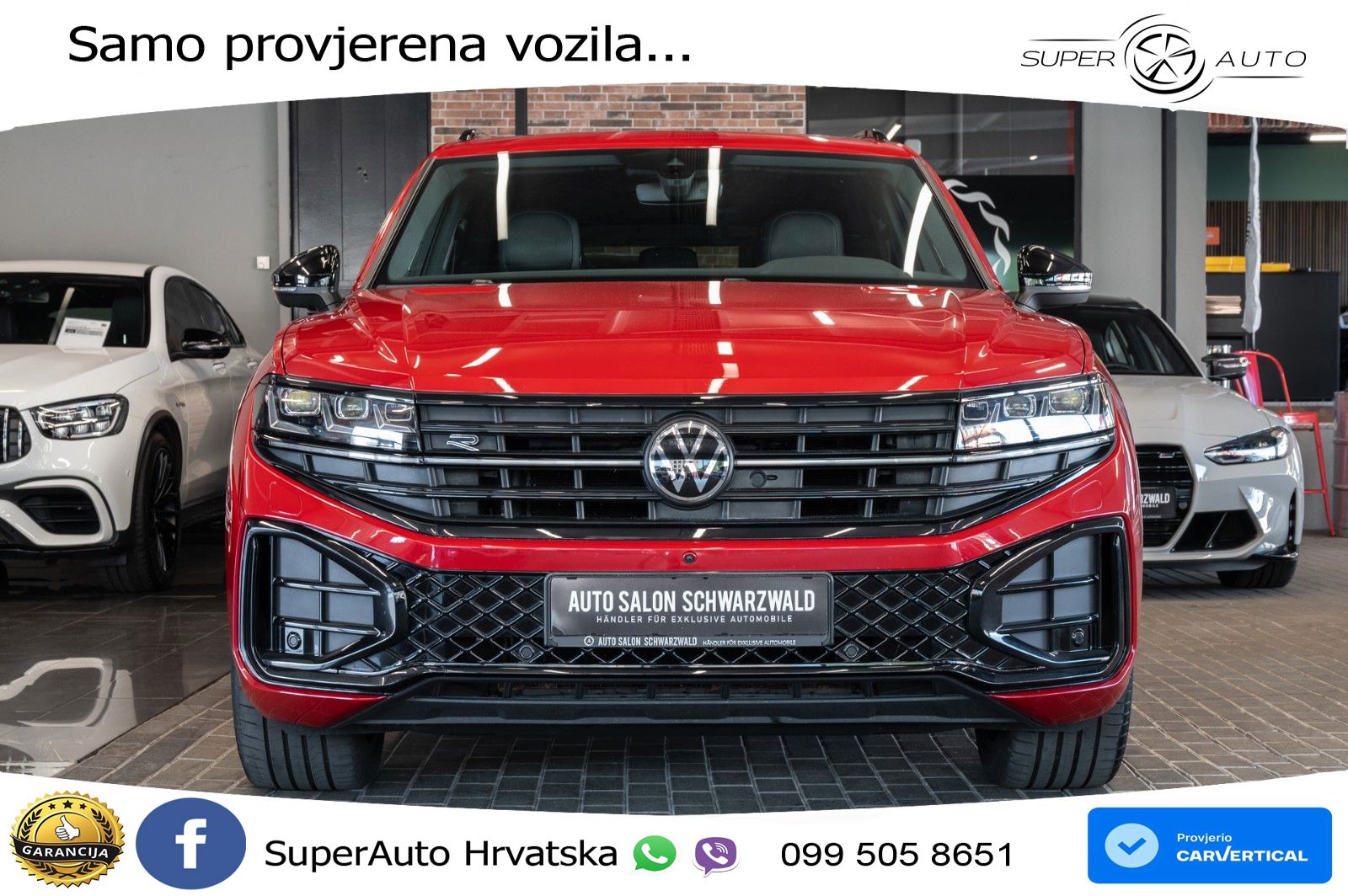 Volkswagen Touareg 3.0 V6 TDI (286 KS) 4MOTION Tiptronic R-Line ZRAČNI+ACC+GR SJED+KAM+PANO