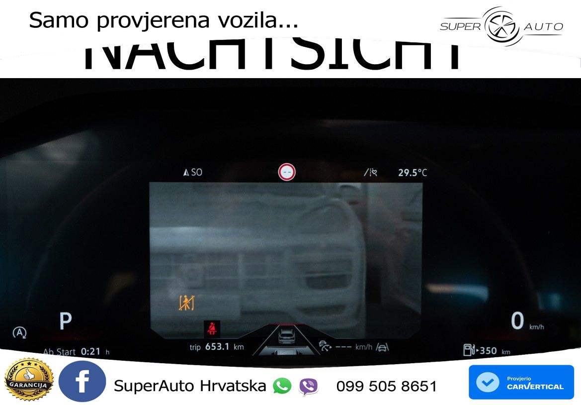 Volkswagen Touareg 3.0 V6 TDI (286 KS) 4MOTION Tiptronic R-Line ZRAČNI+ACC+GR SJED+KAM+PANO