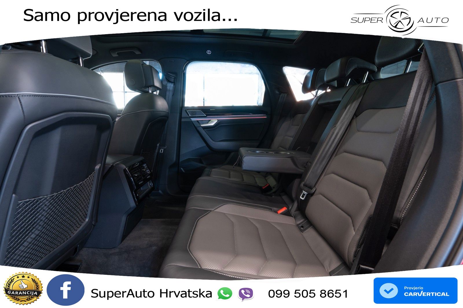 Volkswagen Touareg 3.0 V6 TDI (286 KS) 4MOTION Tiptronic R-Line ZRAČNI+ACC+GR SJED+KAM+PANO