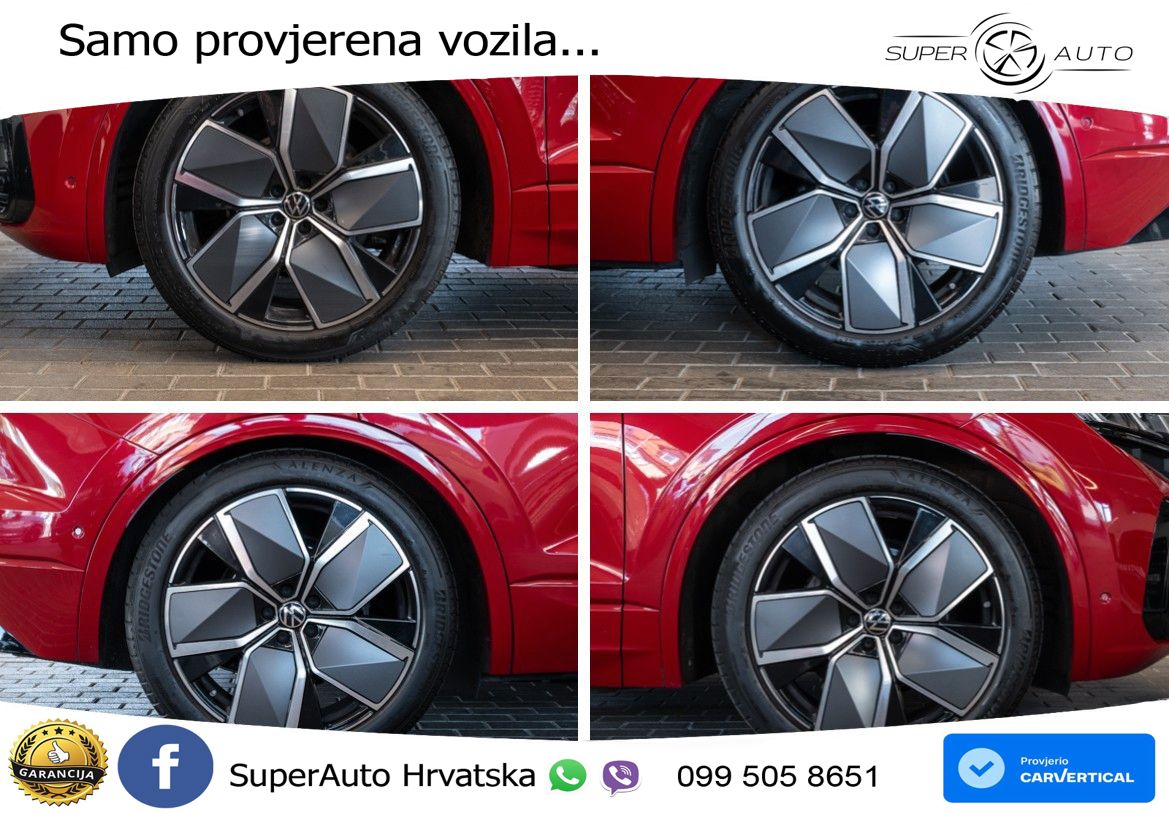 Volkswagen Touareg 3.0 V6 TDI (286 KS) 4MOTION Tiptronic R-Line ZRAČNI+ACC+GR SJED+KAM+PANO