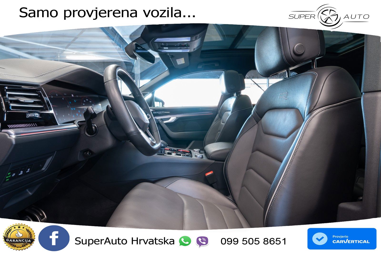 Volkswagen Touareg 3.0 V6 TDI (286 KS) 4MOTION Tiptronic R-Line ZRAČNI+ACC+GR SJED+KAM+PANO