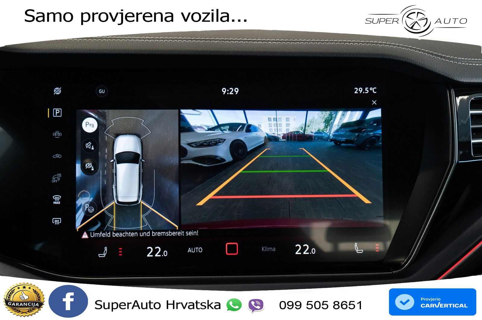 Volkswagen Touareg 3.0 V6 TDI (286 KS) 4MOTION Tiptronic R-Line ZRAČNI+ACC+GR SJED+KAM+PANO