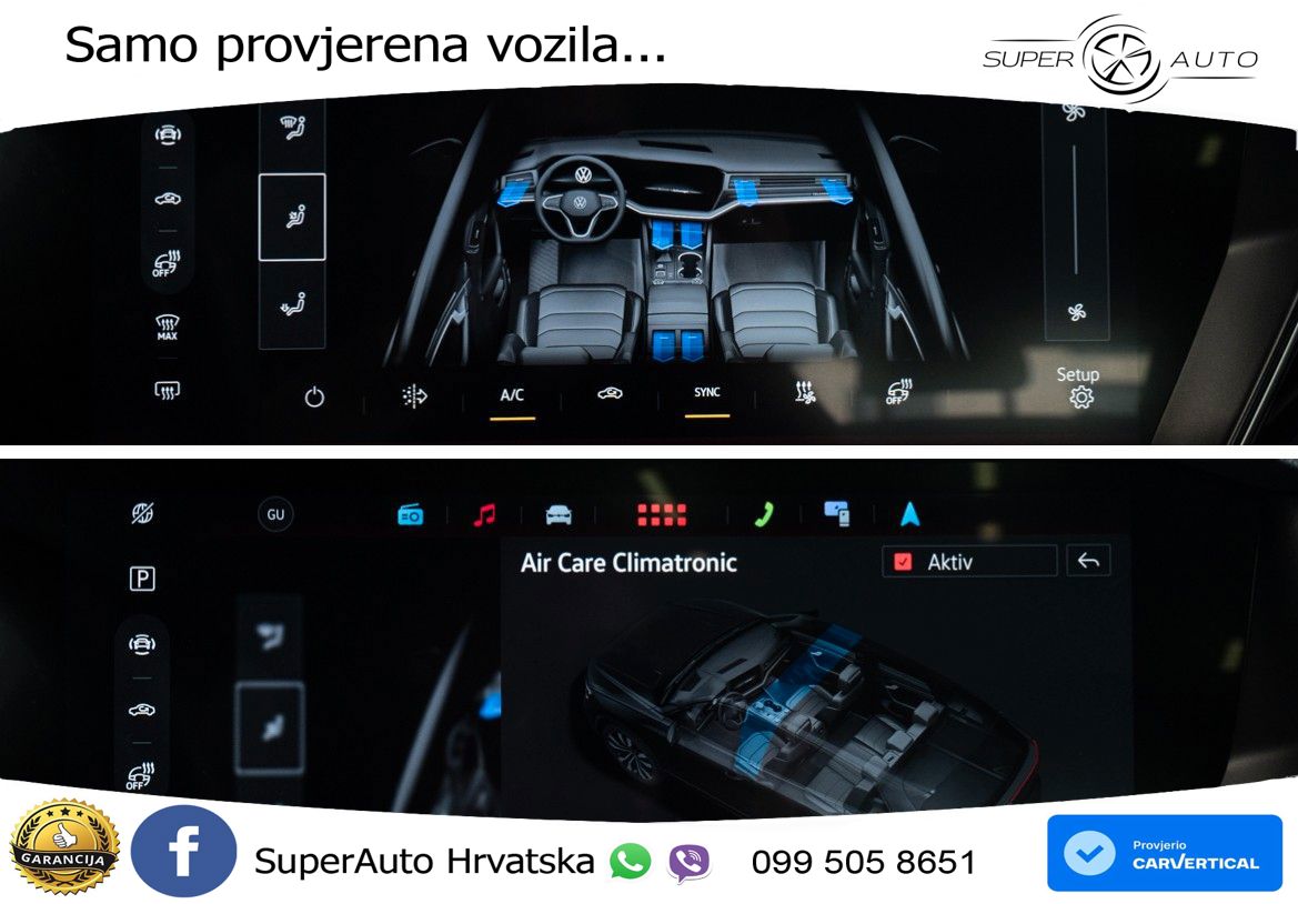 Volkswagen Touareg 3.0 V6 TDI (286 KS) 4MOTION Tiptronic R-Line ZRAČNI+ACC+GR SJED+KAM+PANO