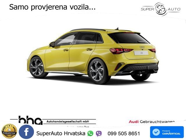 Audi A3 30 TFSI (116 KS)  S tronic S line LED+GR SJED+ACC