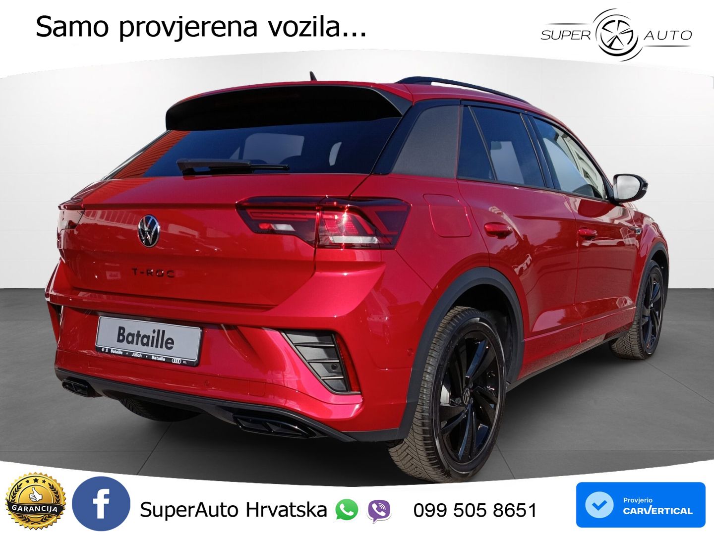 Volkswagen T-Roc 1.5 TSI (150 KS) DSG LED+GR SJED+ACC