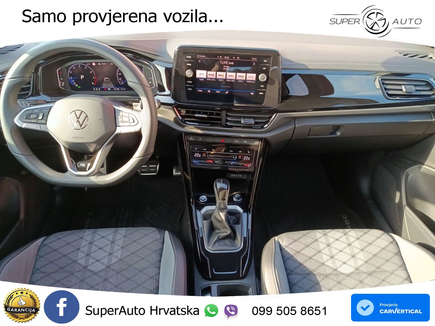 Volkswagen T-Roc 1.5 TSI (150 KS) DSG LED+GR SJED+ACC