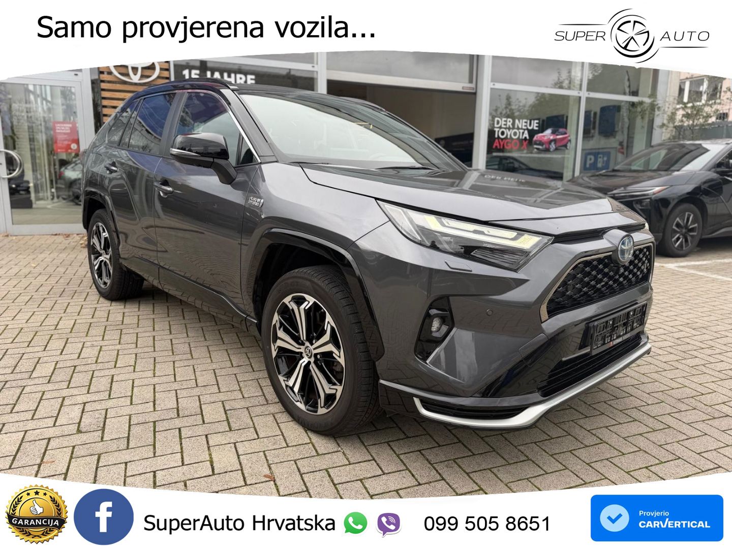 Toyota RAV4 Prime 2.5 D-4S (302 KS) Hybrid E-Four e-CVT Style LED+GR SJED+ACC