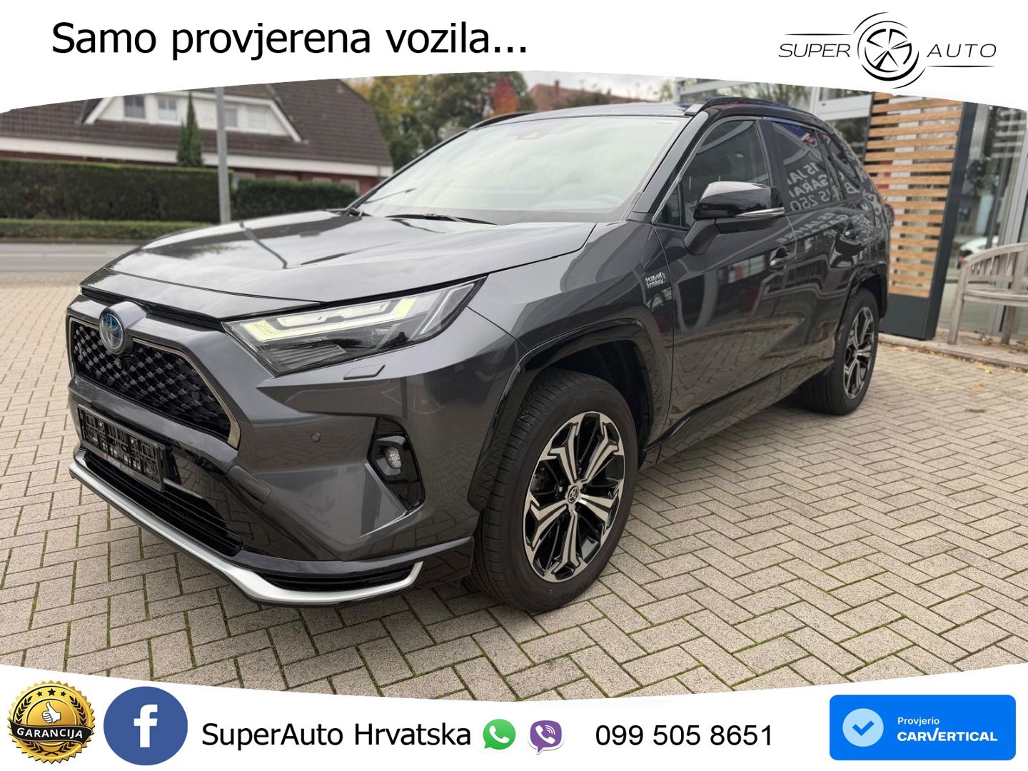 Toyota RAV4 Prime 2.5 D-4S (302 KS) Hybrid E-Four e-CVT Style LED+GR SJED+ACC
