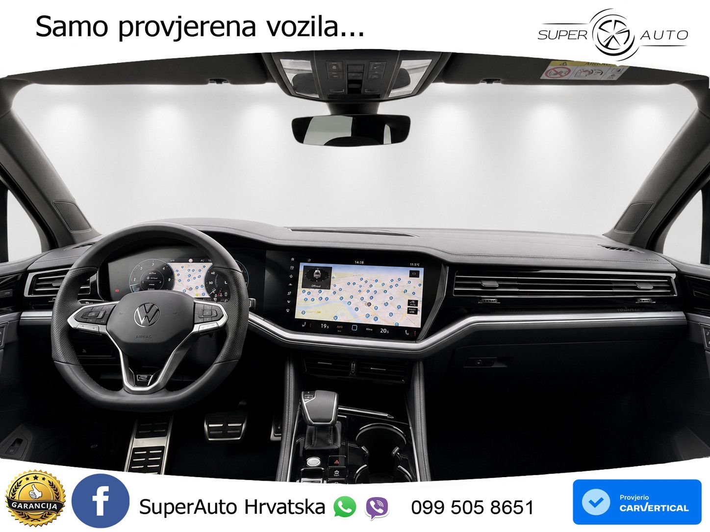 Volkswagen Touareg 3.0 V6 TDI (231 KS) 4MOTION Tiptronic R-Line MATRIX+GR SJED+KAM