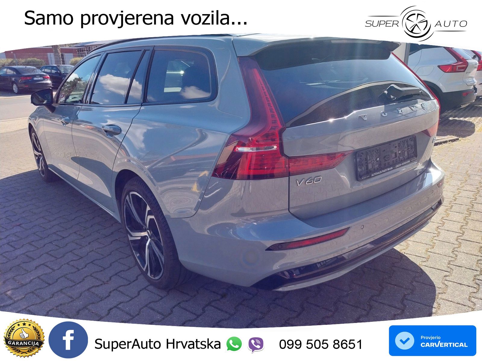 Volvo V60 2.0 B4 Diesel Geartronic LED+GR SJED+ACC